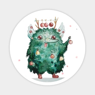 Christmas Yule tree Kurent Magnet